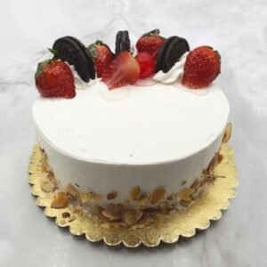 6" Cake Envinado Fresa